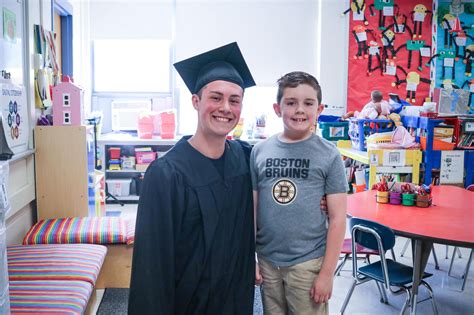 Marlborough High School Grads Pose With Younger Siblings | Marlborough, MA Patch