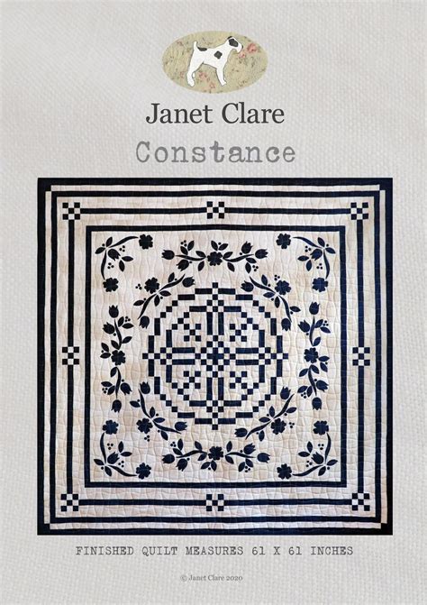 Constance Quilt Pattern By Janet Clare Coast And Country