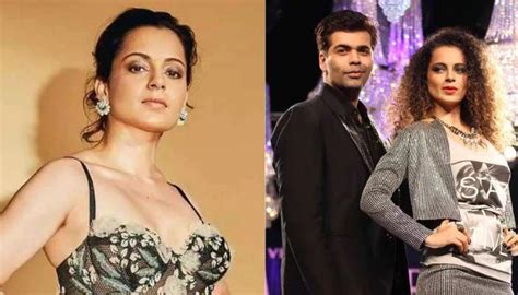 Kangana Ranaut S Old Clip Being Praised By Karan Johar Resurface