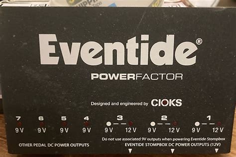 Eventide Power Factor 2009 Black Reverb