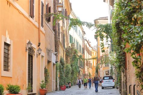 Trastevere Area Cityscape Rome Italy Editorial Stock Photo Image Of