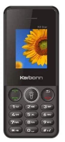 Karbonn K Star Black Mah Big Battery Dual Sim Inch