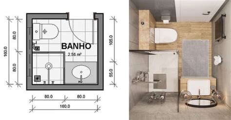 Banheiro Quadrado Medidas M Nimas E Inspira Es Dicas Decor