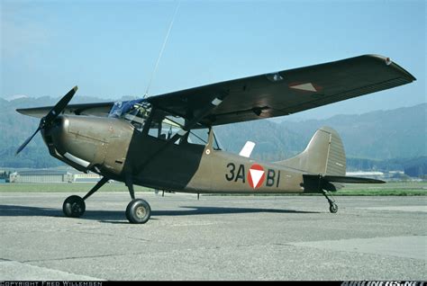 Cessna O 1a Bird Dog 305al 19a Austria Air Force Aviation