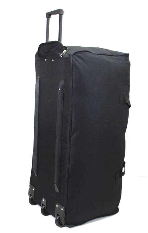 Xxl Extra Large 34 Travel Luggage Wheeled Trolley Holdall Suitcase Duffel Bag Ebay