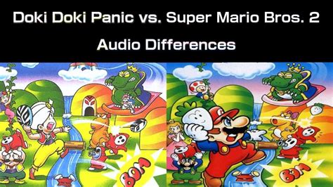 Audio Differences Doki Doki Panic Vs Super Mario Bros 2 YouTube