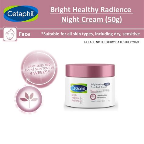 Cetaphil Bright Healthy Radiance Brightening Night Comfort Cream G