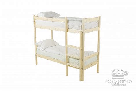 Кровать двухъярусная "Грин" (Массив сосны) Gr/Т2. Купить Двухъярусные ...
