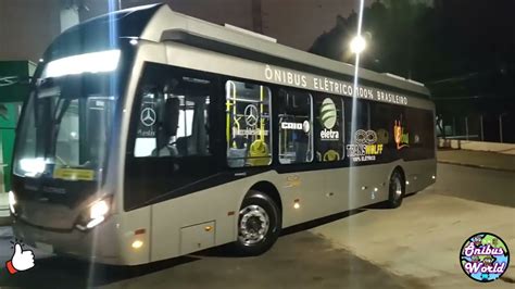 E Bus Caio Millennium IV Mercedes Benz O 500U YouTube