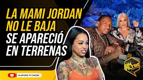 LA MAMI JORDAN NO LE BAJA SE LE APARECIÓ EN TERRENAS A INSUPERABLE Y