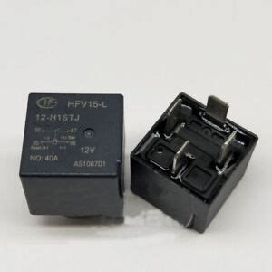 Hongfa Hfv L H Tj Power Relay Pins A Vdc Ebay