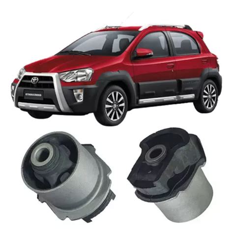 Par Bucha Do Eixo Traseiro Toyota Etios Cross At