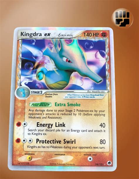 Kingdra Ex Delta Species Ex Dragon Frontiers Mp Tcg Coleccionistas