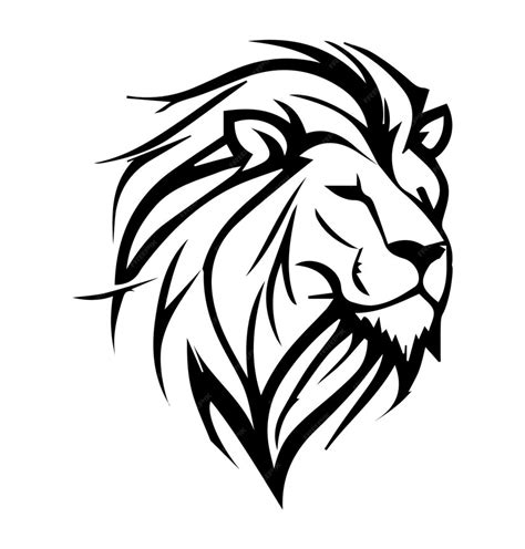 Premium Vector Lion Vector Illustration