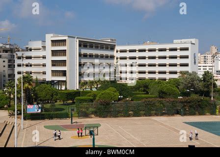 The campus of the Beirut Arab university Lebanon Middle East Stock ...