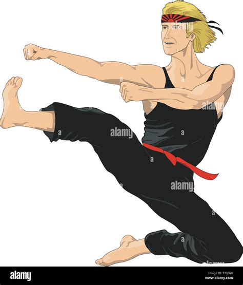 Karate Vector Illustration Stock Vector Image & Art - Alamy