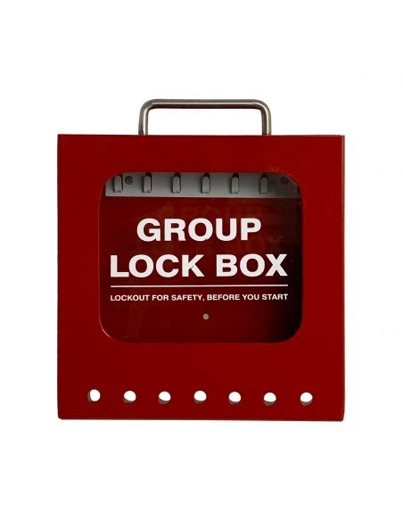 Steel Wall Mounted Group Lockout Box