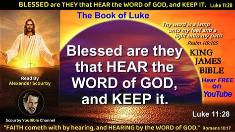 42 Book Of Luke KJV Audio With Text By Alexander Scourby God Is