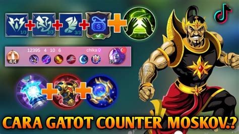 Cara Gatot Counter Moskov Build Dan Set Emblem Gatot Trrkuat