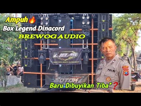 AMPUHBOX DINACORD LEGEND BREWOG AUDIO DAN DETIK PAK POL HENTIKAN CEK