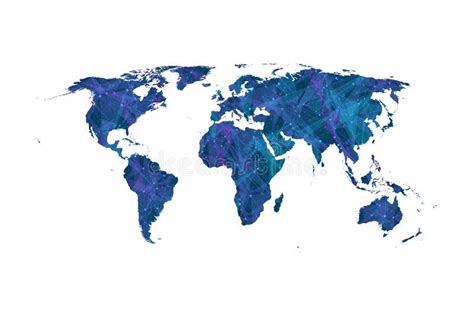 Collegamenti Di Rete Globale Con La Mappa Di Mondo Punteggiata Fondo