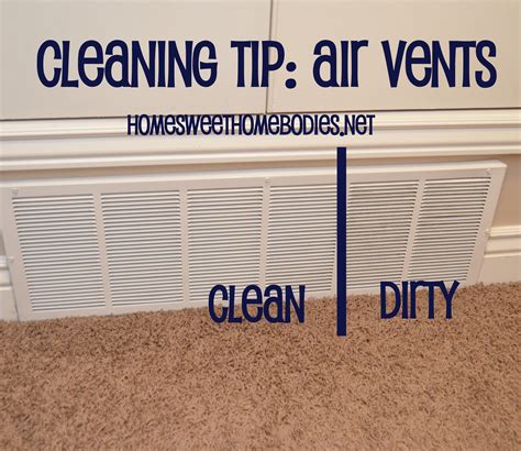 Cleaning Tip Air Vents Home Sweet Homebodies Cleaning Hacks