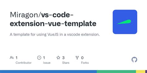 Github Miragon Vs Code Extension Vue Template A Template For Using Vuejs In A Vscode Extension