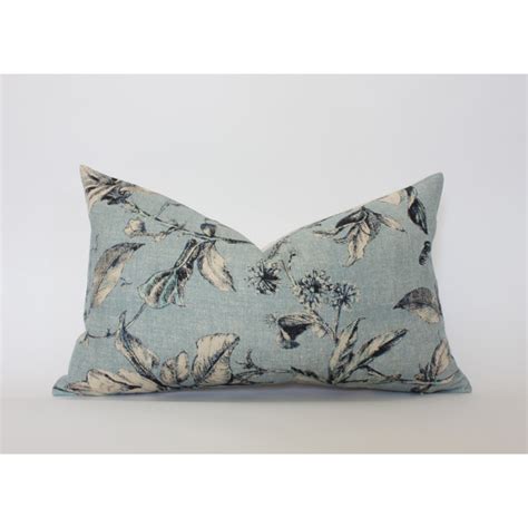 Textileish Floral Linen Pillow Cover Wayfair