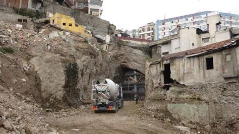 Bu otopark tünelle Karadeniz Sahil Yoluna bağlanacak