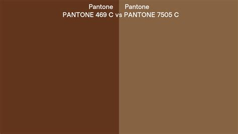 Pantone 469 C Vs Pantone 7505 C Side By Side Comparison