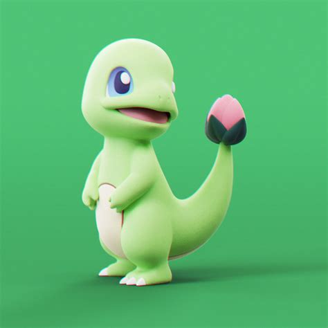 Pokemon All Starters 3D Model Collection CGTrader