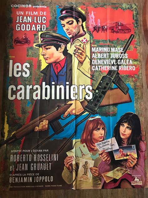 Jean Luc Godard Affiche Les Carabiniers Catawiki