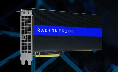 Amd Announced Radeon Pro V With Dual Gpu