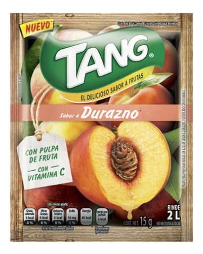 Refresco instantáneo de Melocotón 15g Tang Unisource Solutions