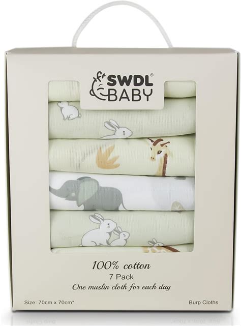 Baby Muslin Cloths Large Muslin Squares Pack Of X Cm Safari