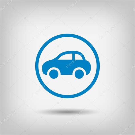 Pictograph Of Car Icon — Stock Vector © Hristianin 74536185