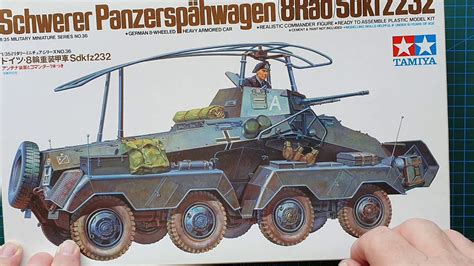 Tamiya 1 35 Schwere Panzerspahwagen 8 Rad Sd Kfz 232 Kit Review