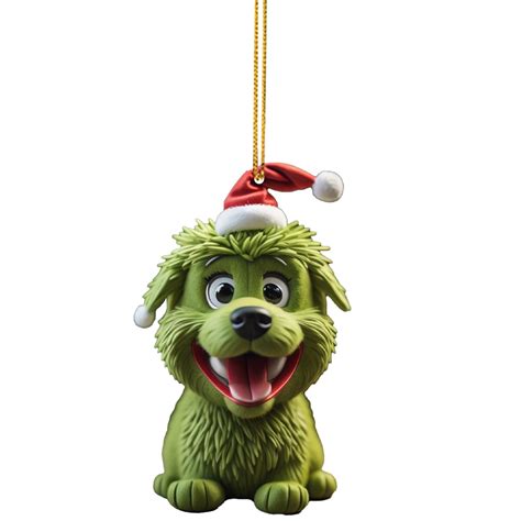 Kany 2023 Grinch Decor 丨christmas Tree Decorations Clearance 丨cartoon Green Pendant Holiday Tree