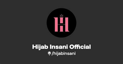 Hijab Insani Official Instagram Tiktok Linktree