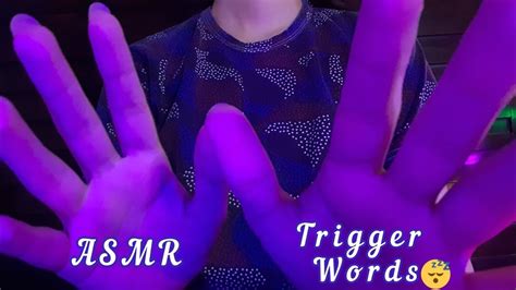 ASMR Tingly Trigger Words For Sleep YouTube