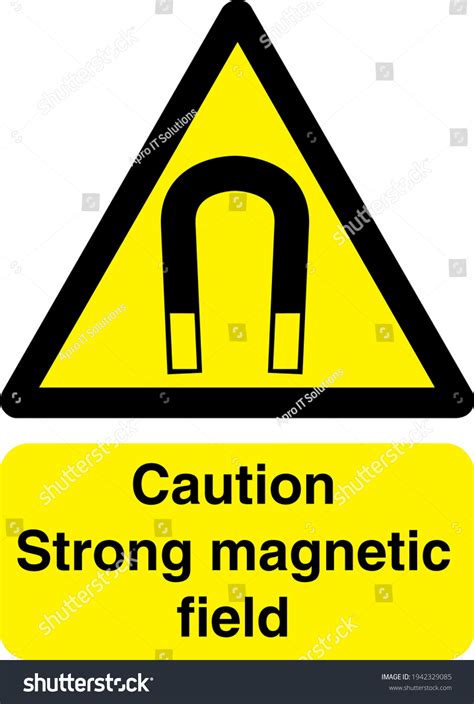 Caution Yellow Black Sign Board Symbol Stock Vector Royalty Free
