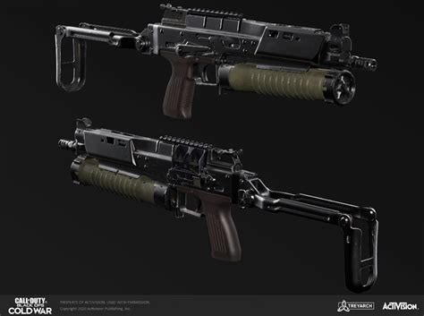 ArtStation Call Of Duty Black Ops Cold War Weapon 2D 3D Concept