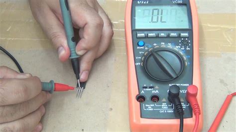 240 Teste do MOSFET multímetro digital YouTube