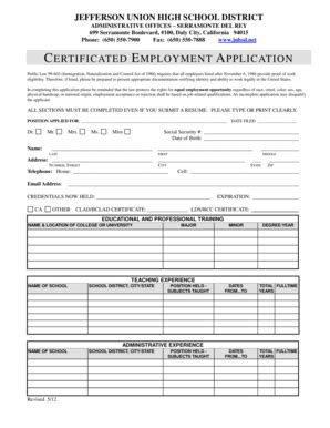 Fillable Online Images Pcmac Certificated Employment Application