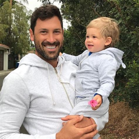 Maksim with his son Shai | Dancing with the stars, Professional dancers ...