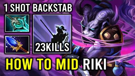 New Op Mid Riki Shot Backstab Instant Delete Support Brutal Hit Like