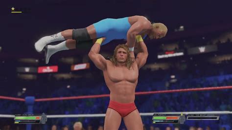 WWE 2K22 Mr Perfect VS Texas Tornado Kerry Von Erich Intercontinental