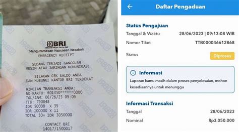 Sistem Penanganan Masalah Setor Tunai Atm Bri Yang Merugikan Nasabah