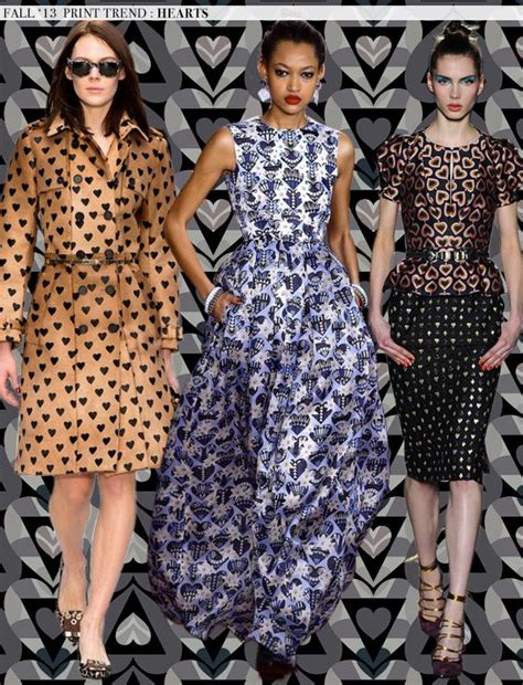 Heart Prints Had Such A Strong Presence In The Fall Collections