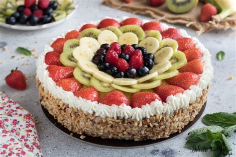 Ricetta TORTA ALLA FRUTTA Ricetta Favolosa Come In Pasticceria